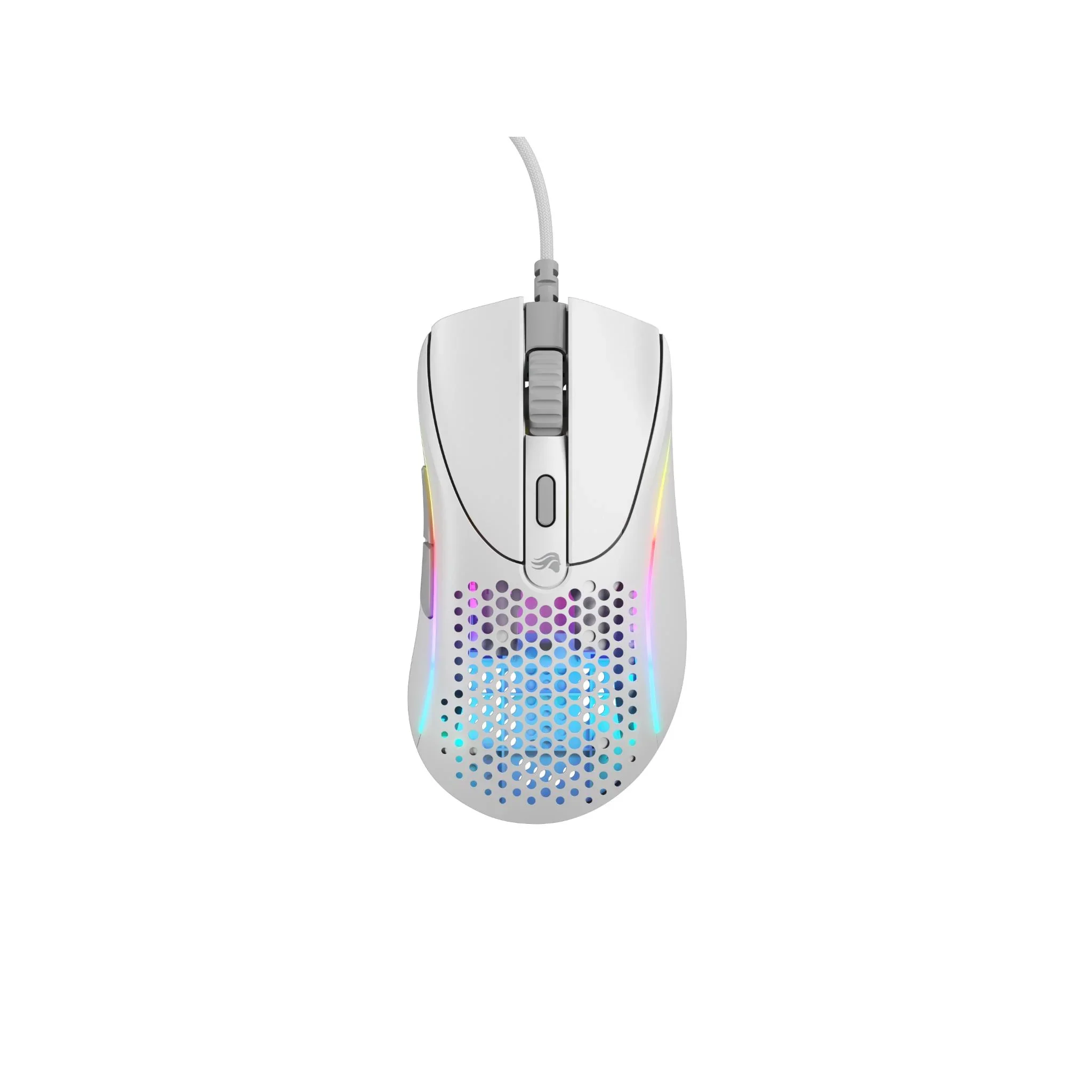 Glorious Model D2 Wired Gaming Mouse (Matte White)
