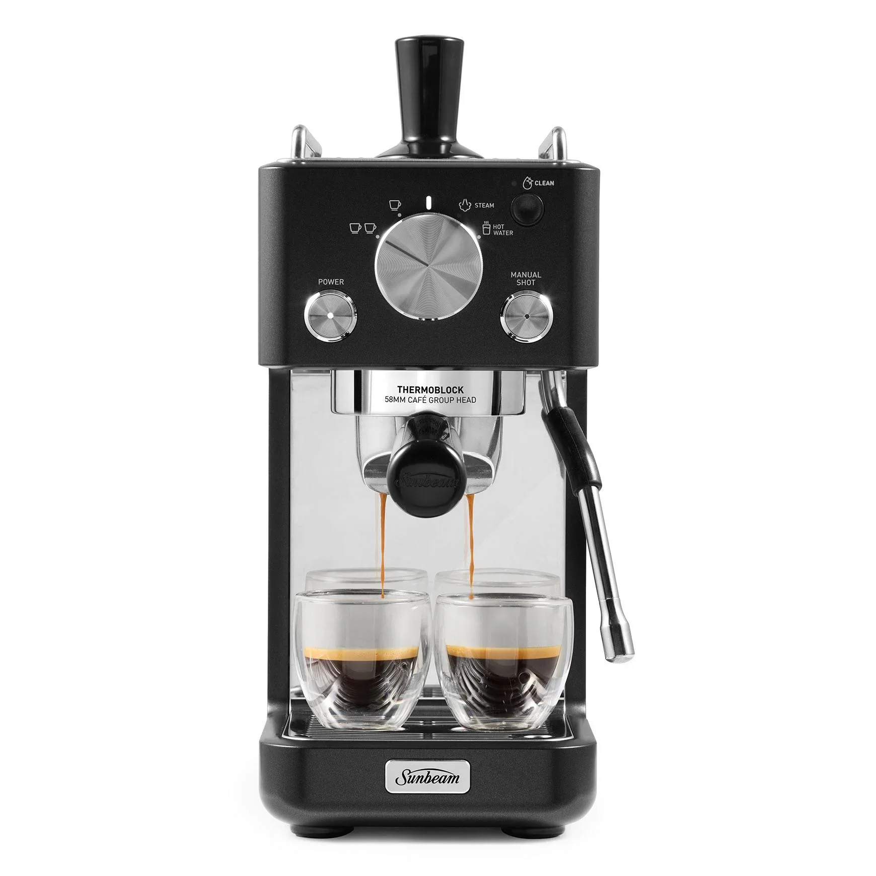 Sunbeam Origins Slimline Espresso Machine (Black)
