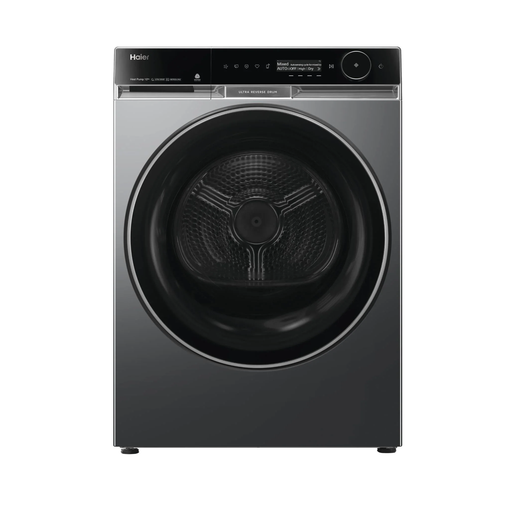 Haier HDHP10PXB1 10kg Heat Pump Condenser Dryer (Dark)