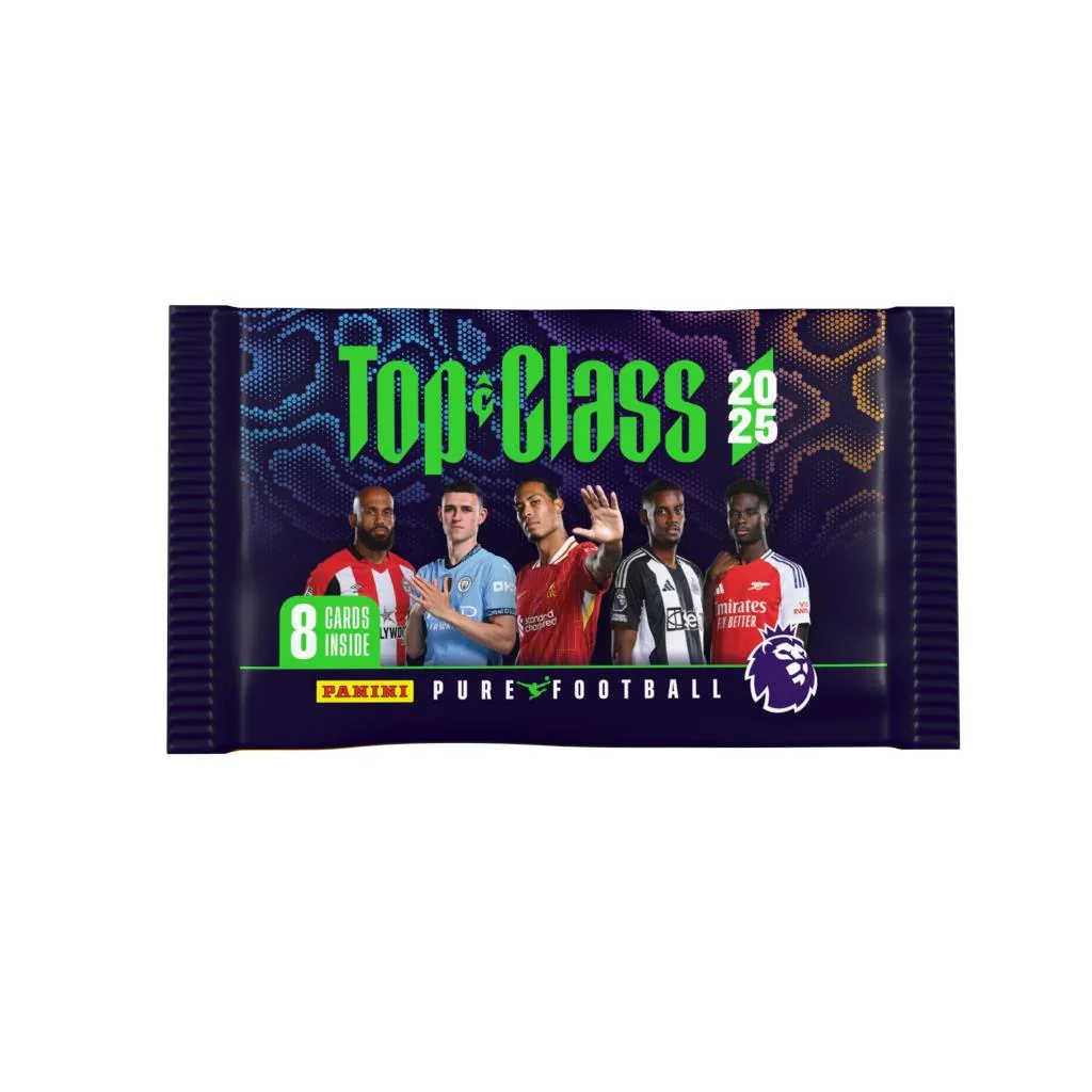 Panini Top Class 2025 EPL Soccer Trading Cards Pack
