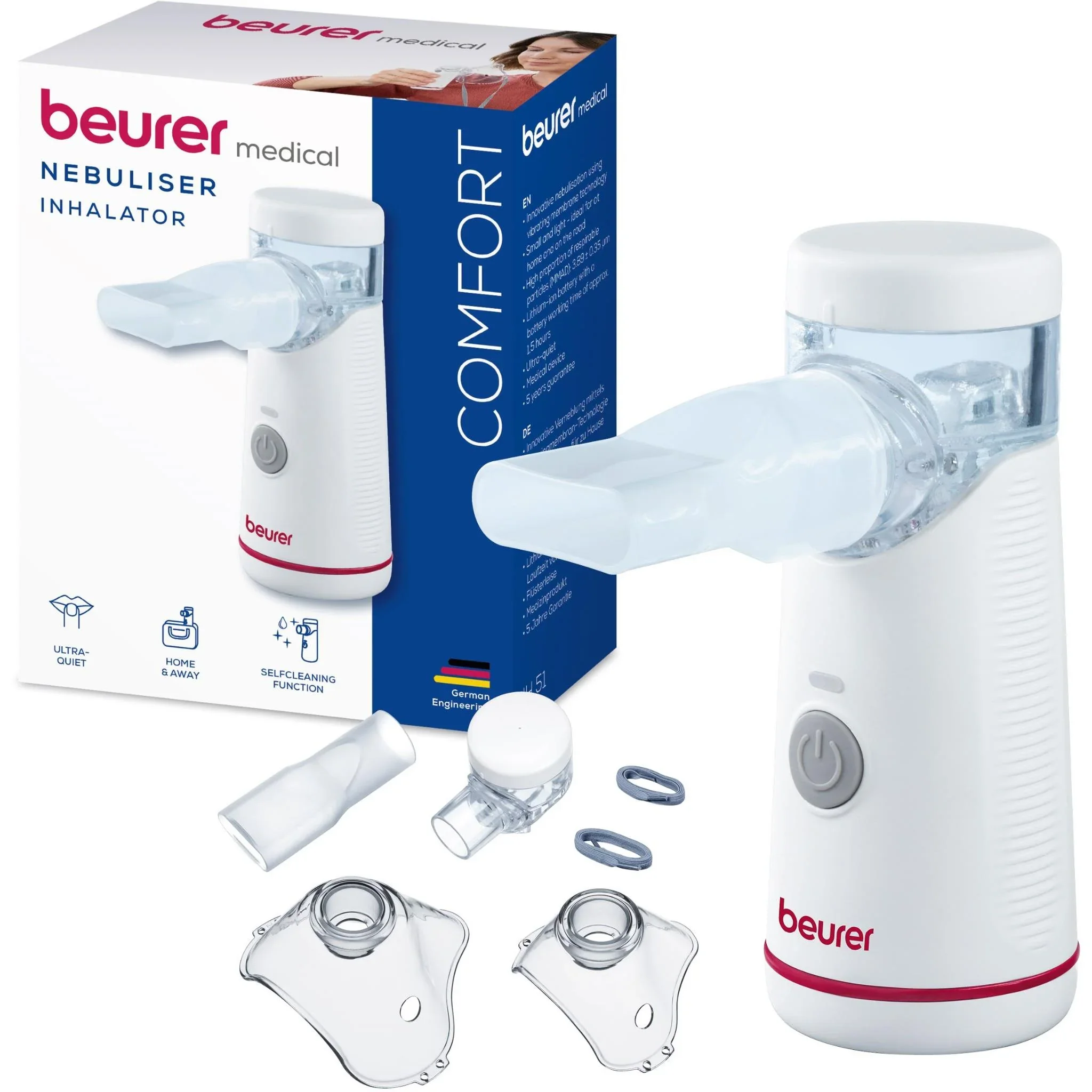Beurer IH51 Rechargeable Nebuliser