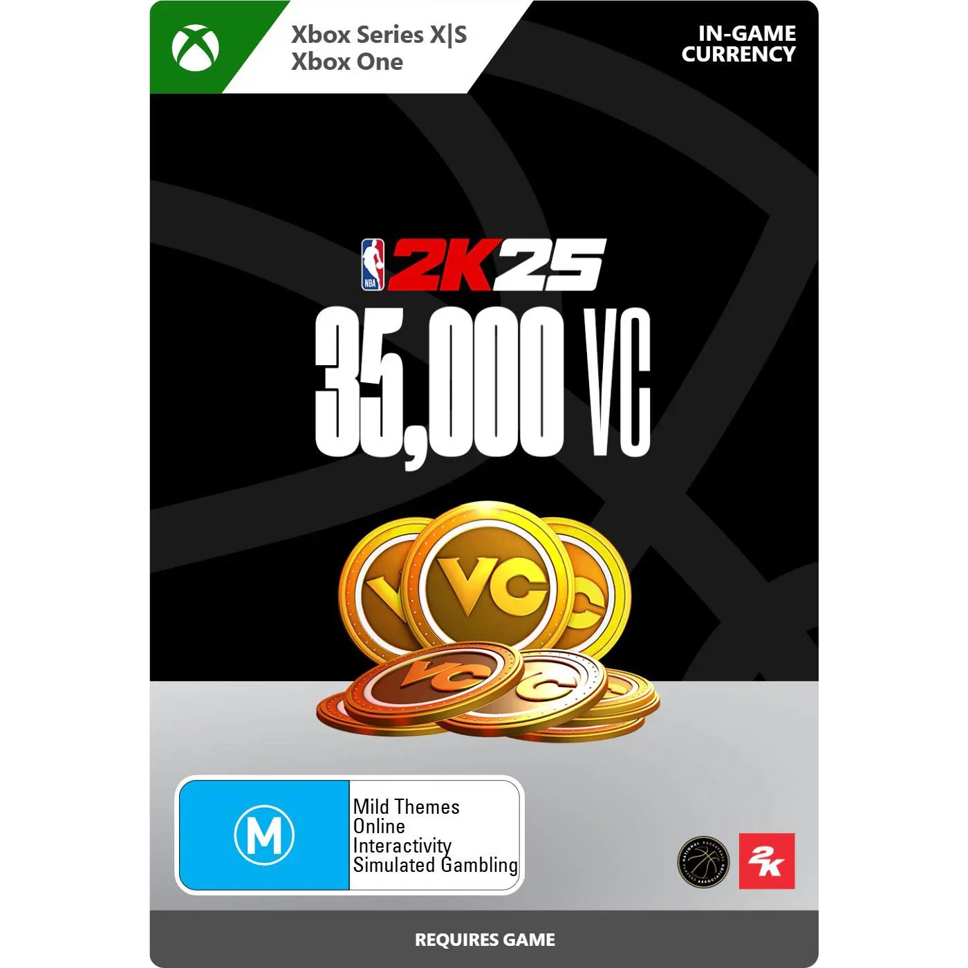 NBA 2K25 35,000 Virtual Currency Pack (Digital Download)