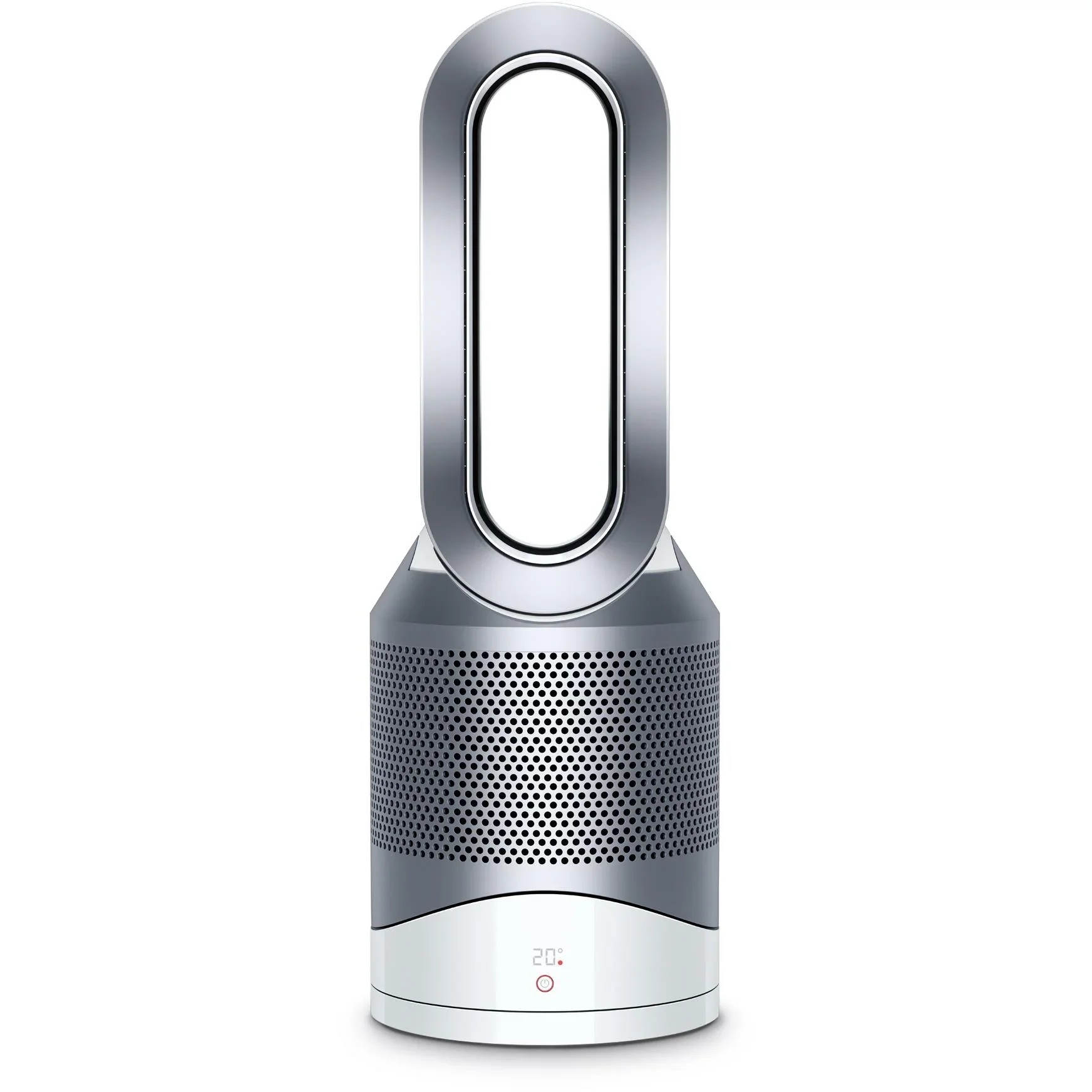 Dyson HP00 Pure Hot+Cool Purifying Fan Heater (White/Silver) [2021]