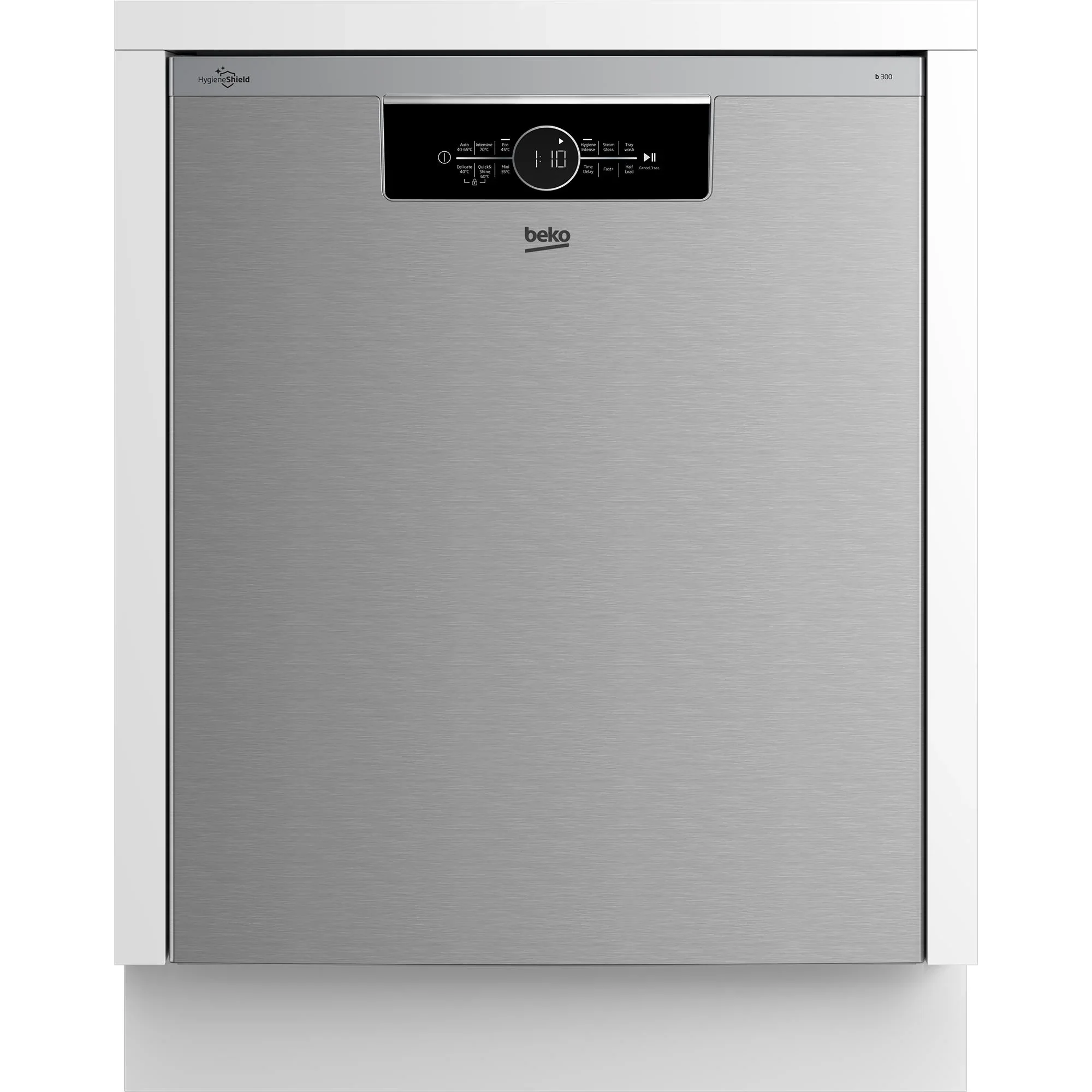 Beko BDBU1430X 14 Place Setting Built-in Dishwasher (Platinum Steel)