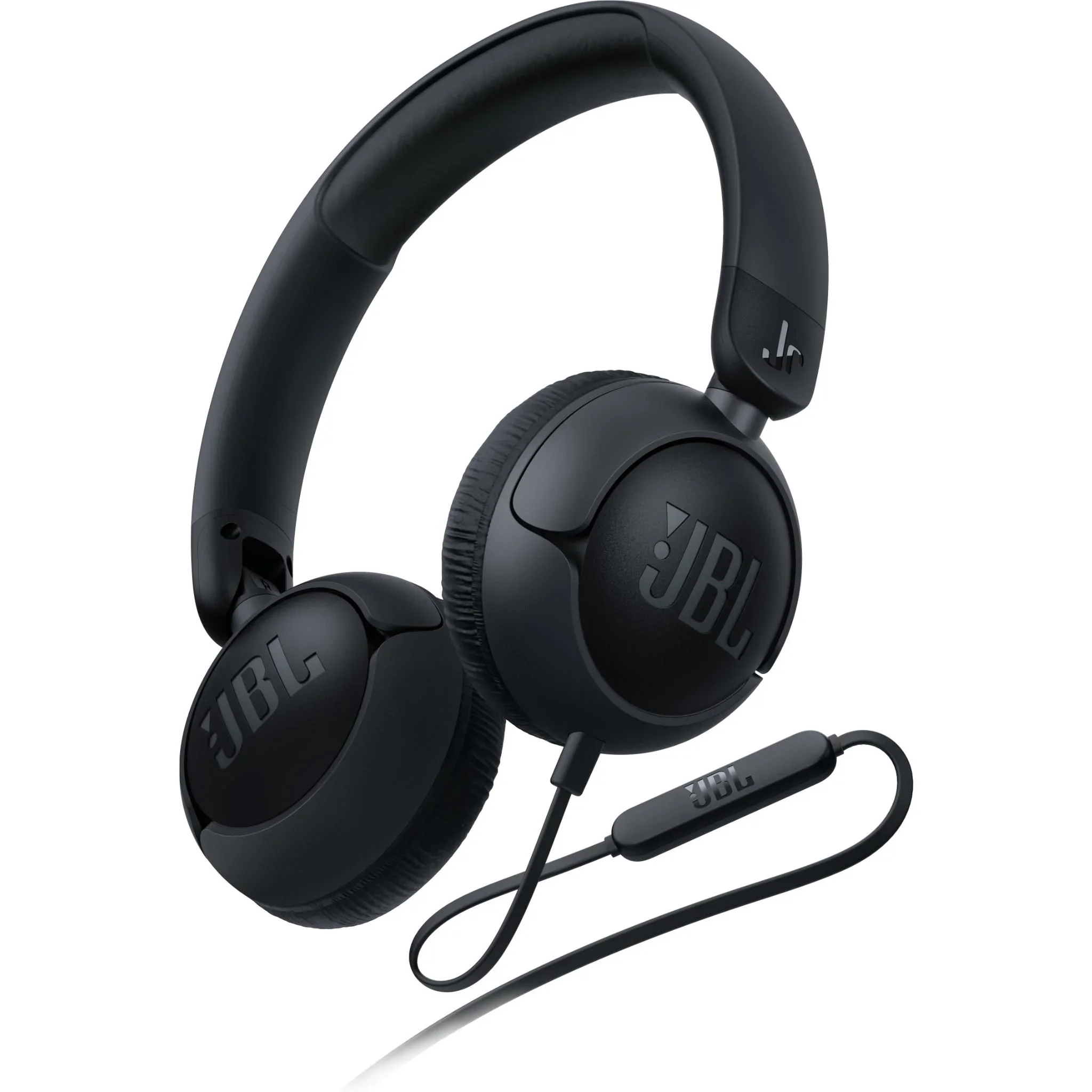 JBL JR 320 Kids Wired On-Ear Headphones (Black)