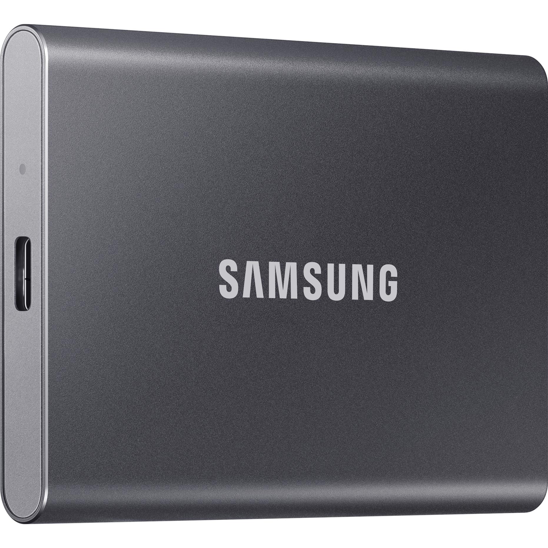 Samsung T7 Portable SSD Drive [4TB] (Titan Grey)