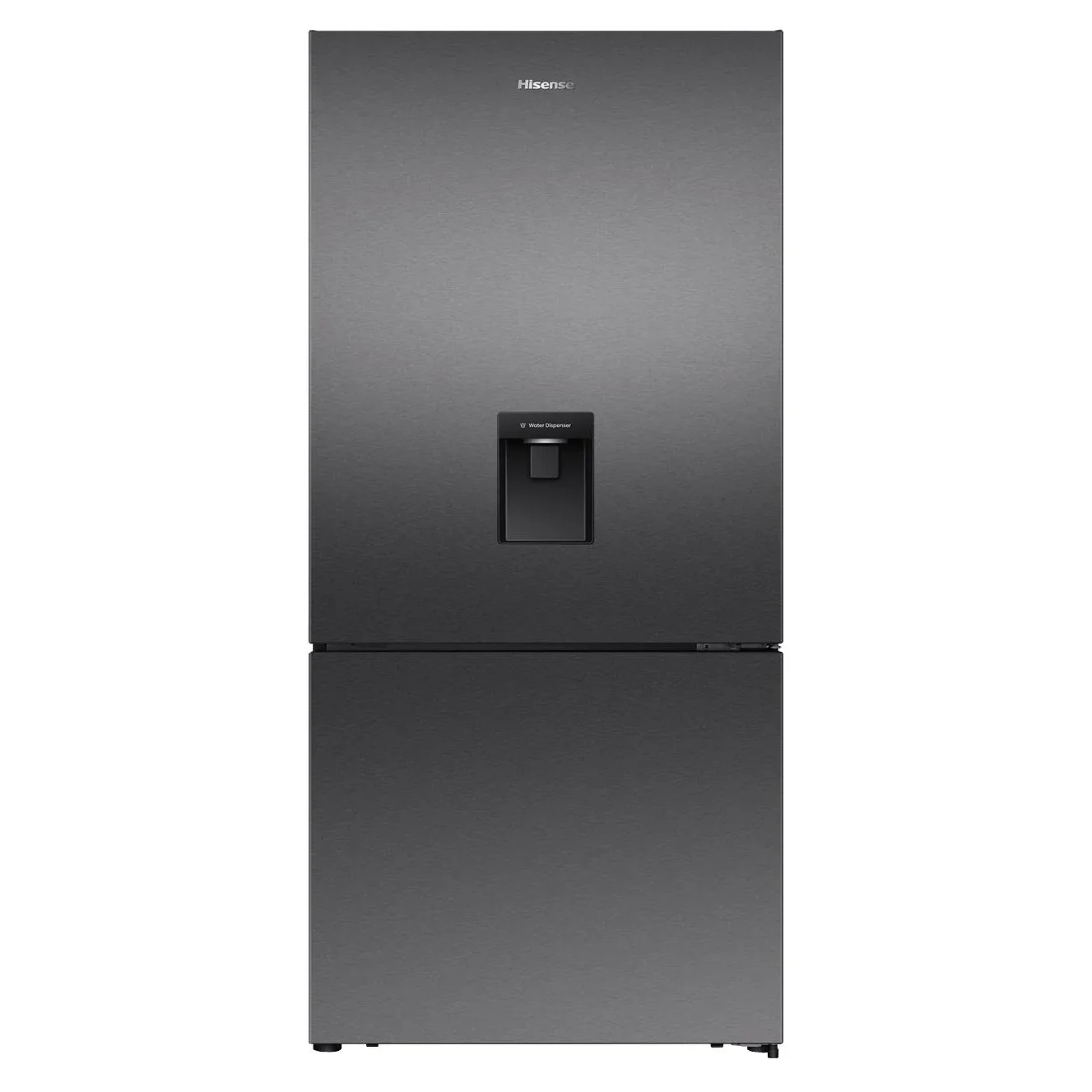 Hisense HRBM500TBW 500L PureFlat Bottom Mount Fridge (Dark Stainless Steel)