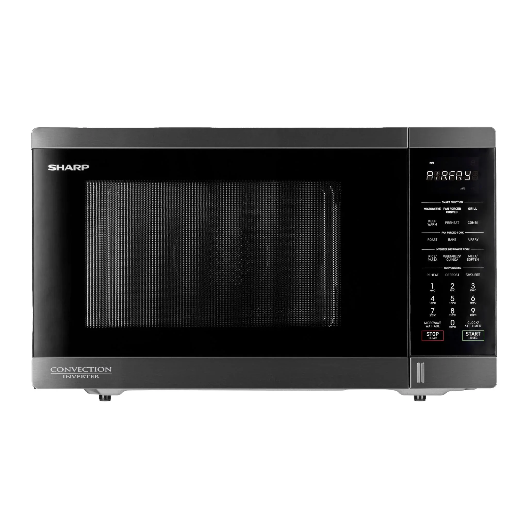 Sharp R321CAFBS 32L 1100W Airfry Convection Microwave (Black)