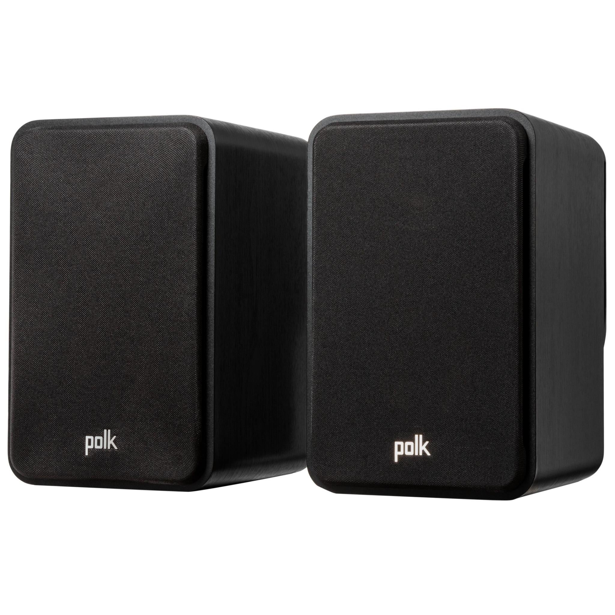 Polk Audio ES15 Bookshelf Speakers (Black)