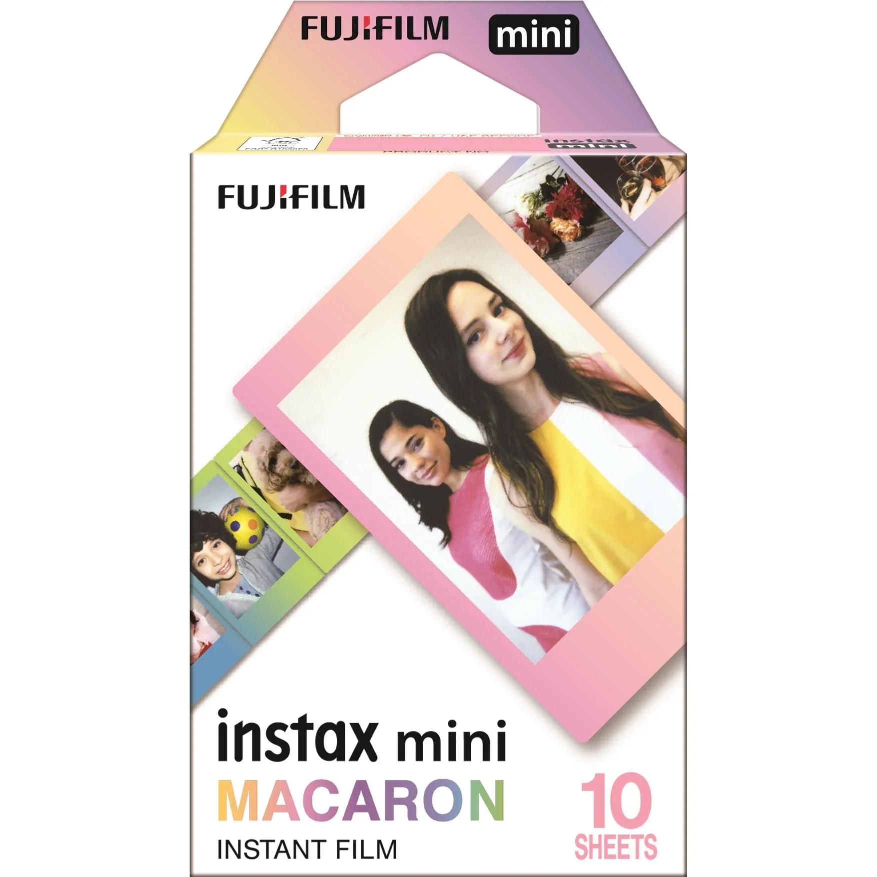 Fujifilm Instax Mini Film Macron for Instax Mini Cameras (10 Pack)