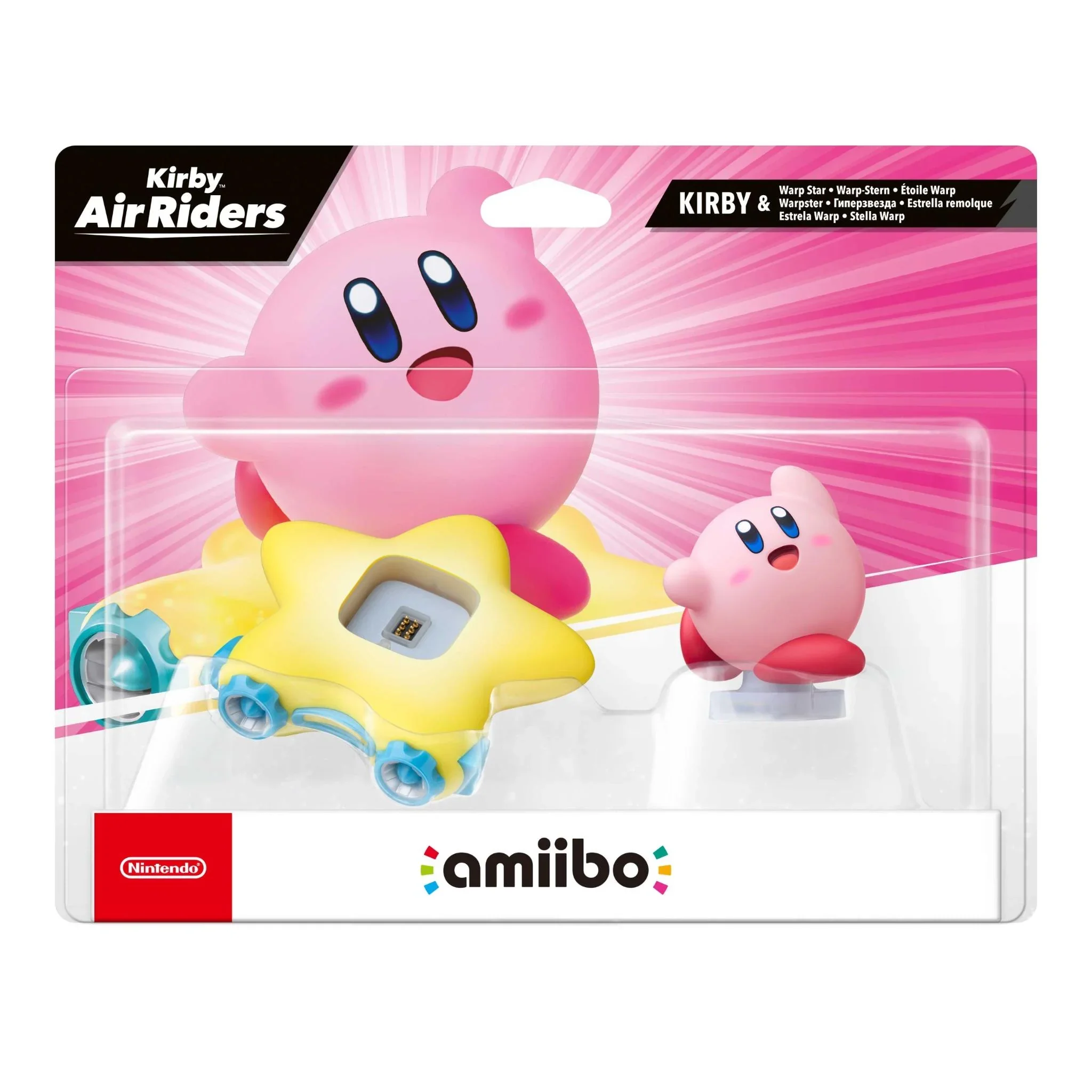 Nintendo amiibo Kirby Air Riders - Kirby & Warp Star