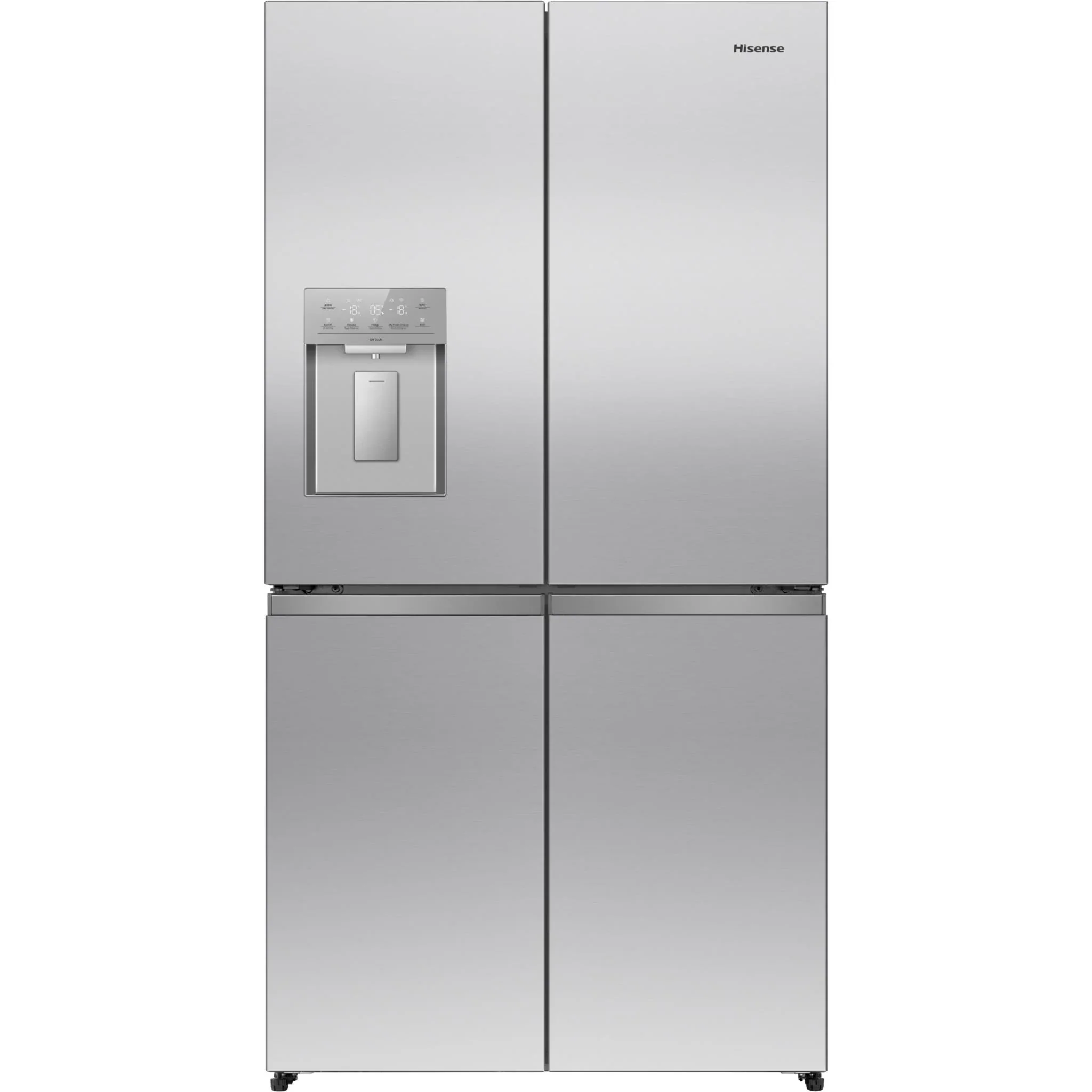 Hisense HRCD640TSW 640L PureFlex French Door Fridge (Stainless Steel)