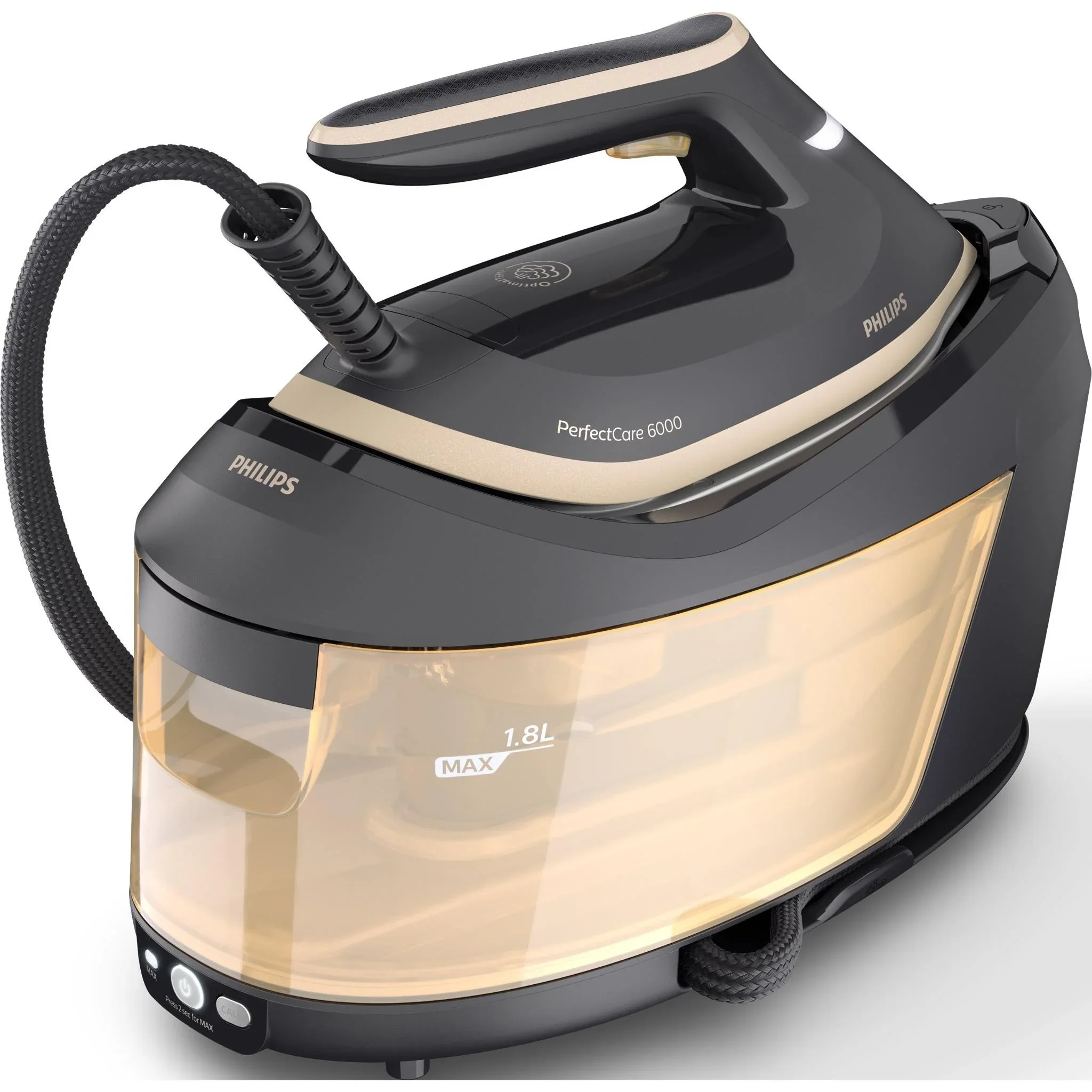 Philips PerfectCare 6000 Series Steam Generator (Black/Gold)