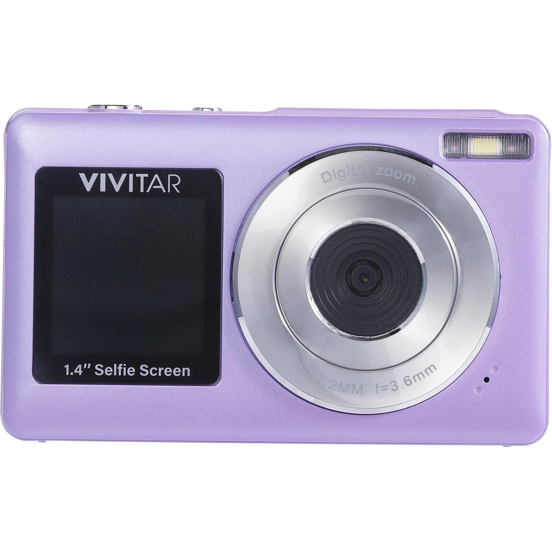 Vivitar SnapShot Duo Digital Camera (Purple)