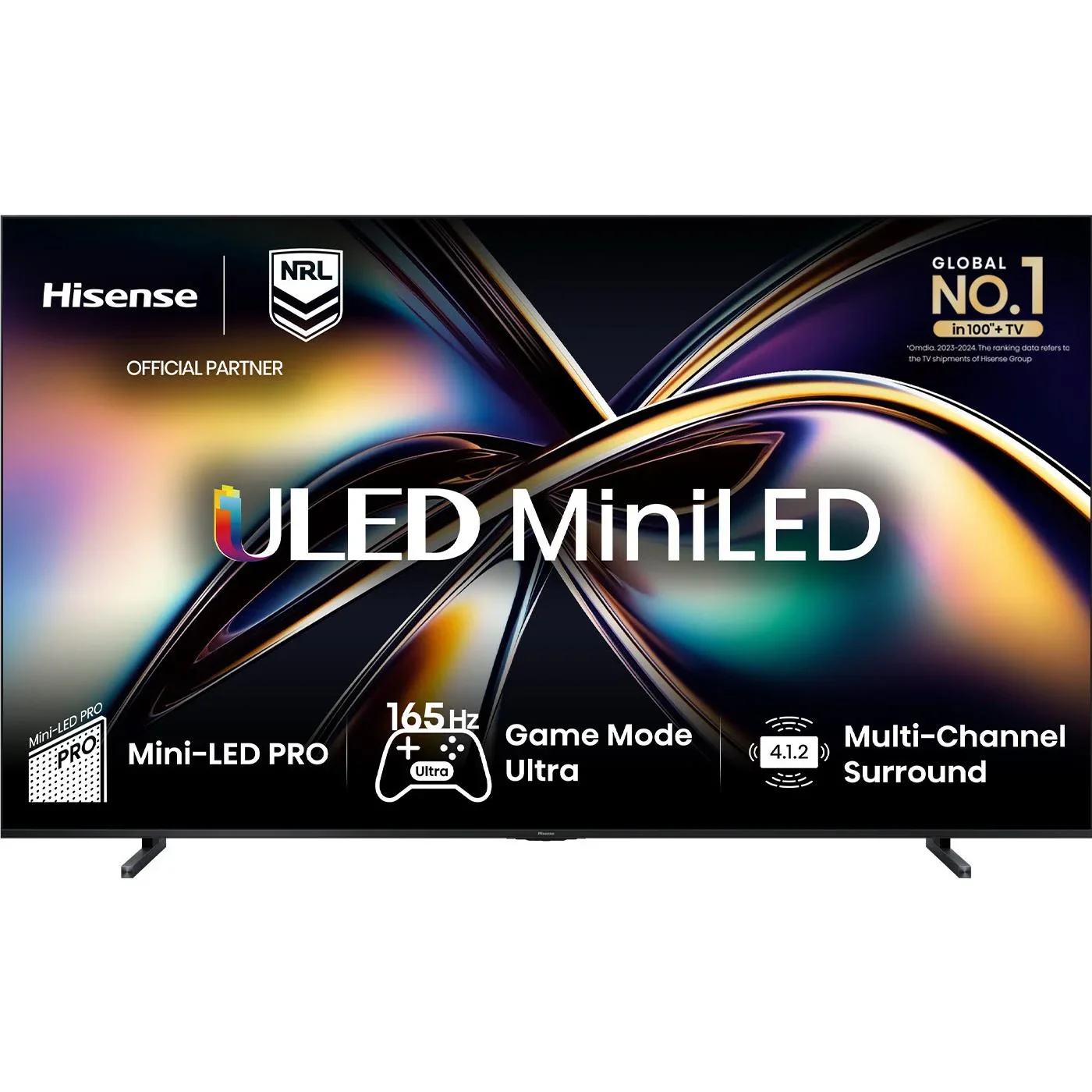 Hisense 100" U8QAU ULED MiniLED 4K QLED Smart TV [2025]