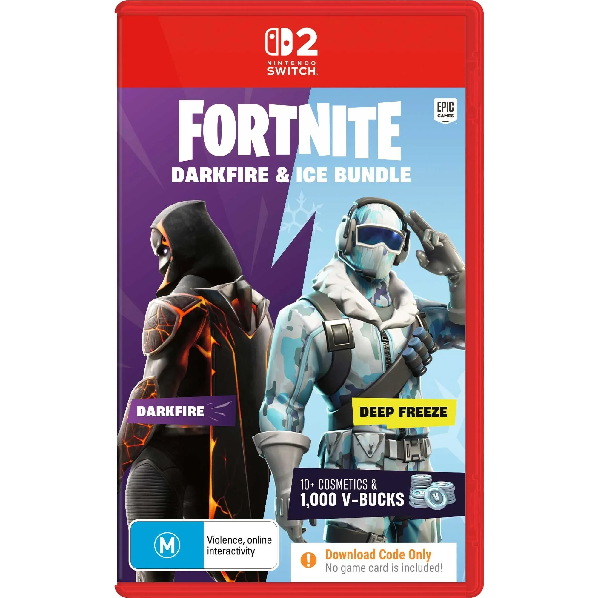 Fortnite: Darkfire & Ice Bundle (Code in Box)