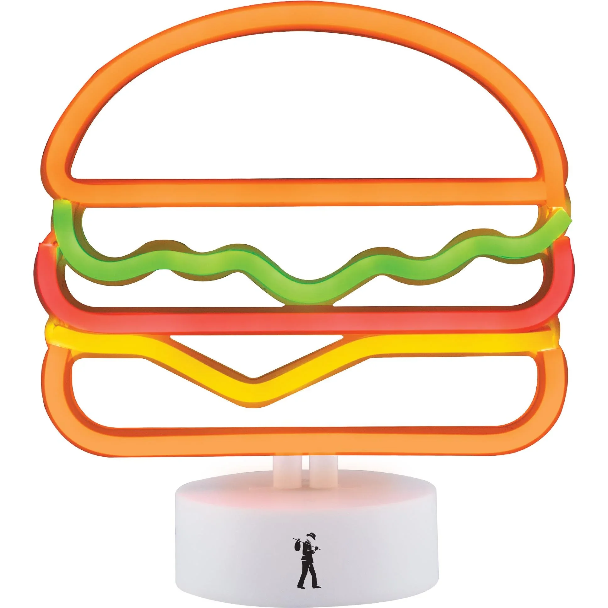 Flea Market Neon Light Burger