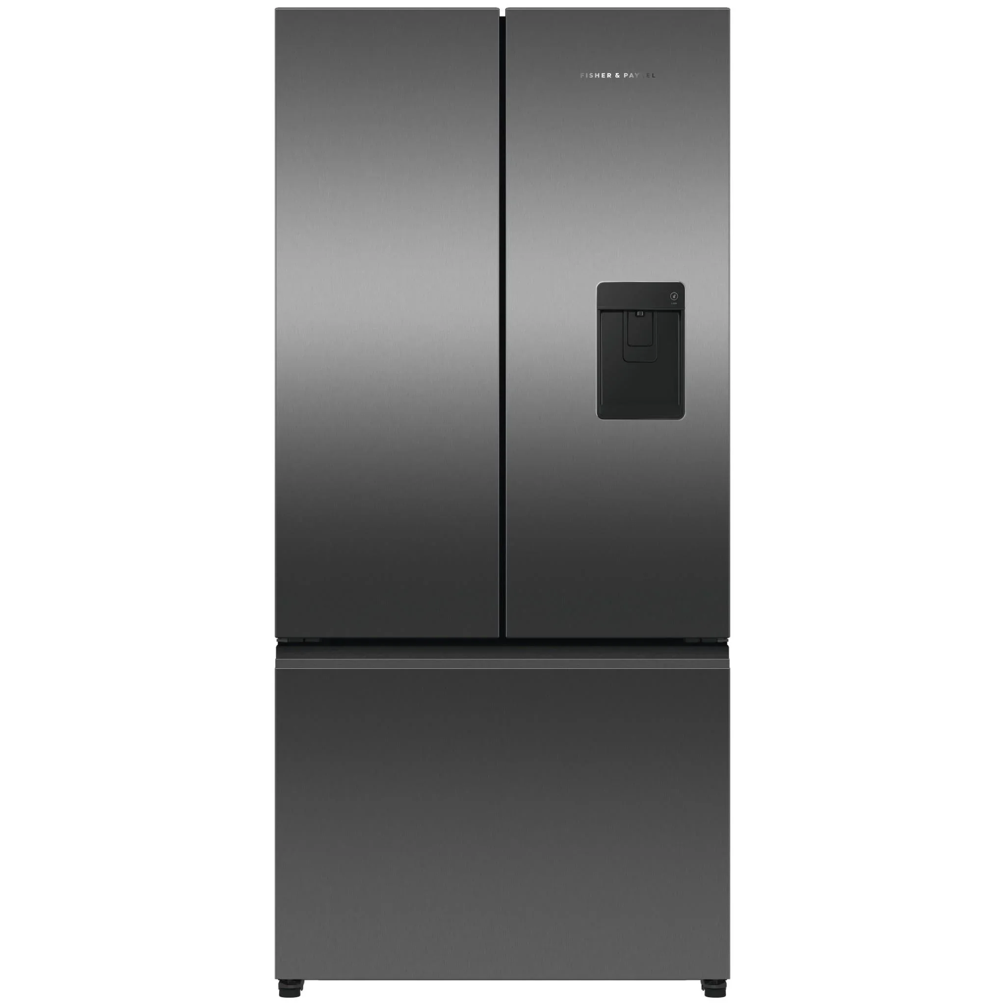 Fisher & Paykel RF505ANUB1 511L Series 7 French Door Fridge (Black Stainless Steel)