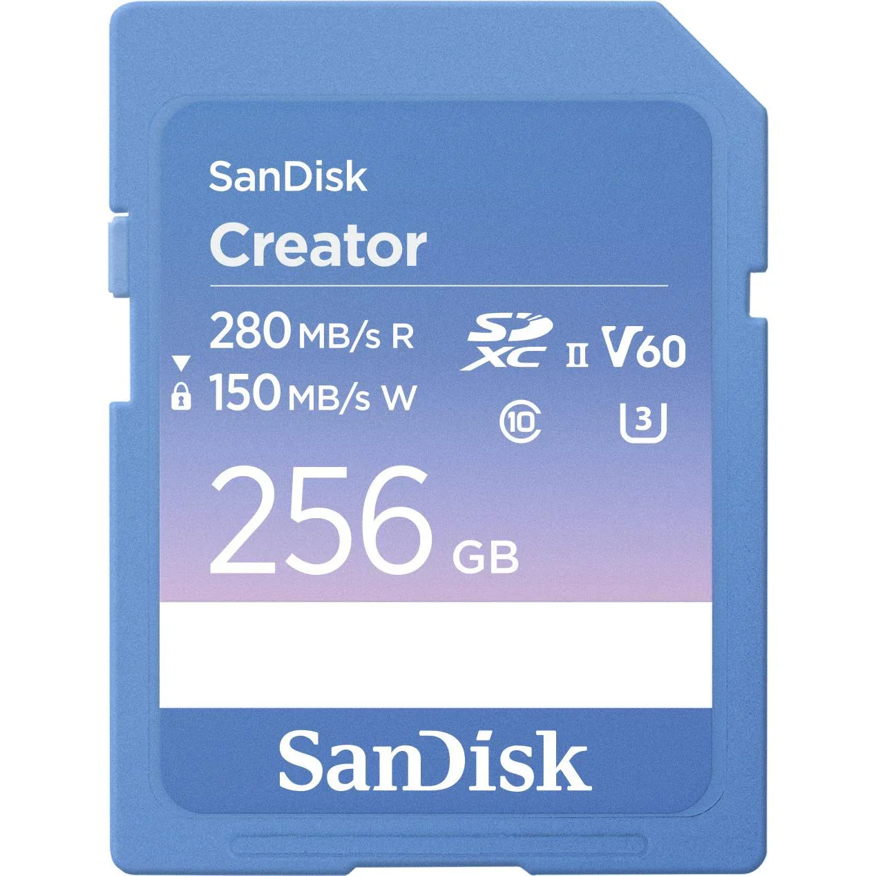 SanDisk® Creator SD UHS-II Card 256GB
