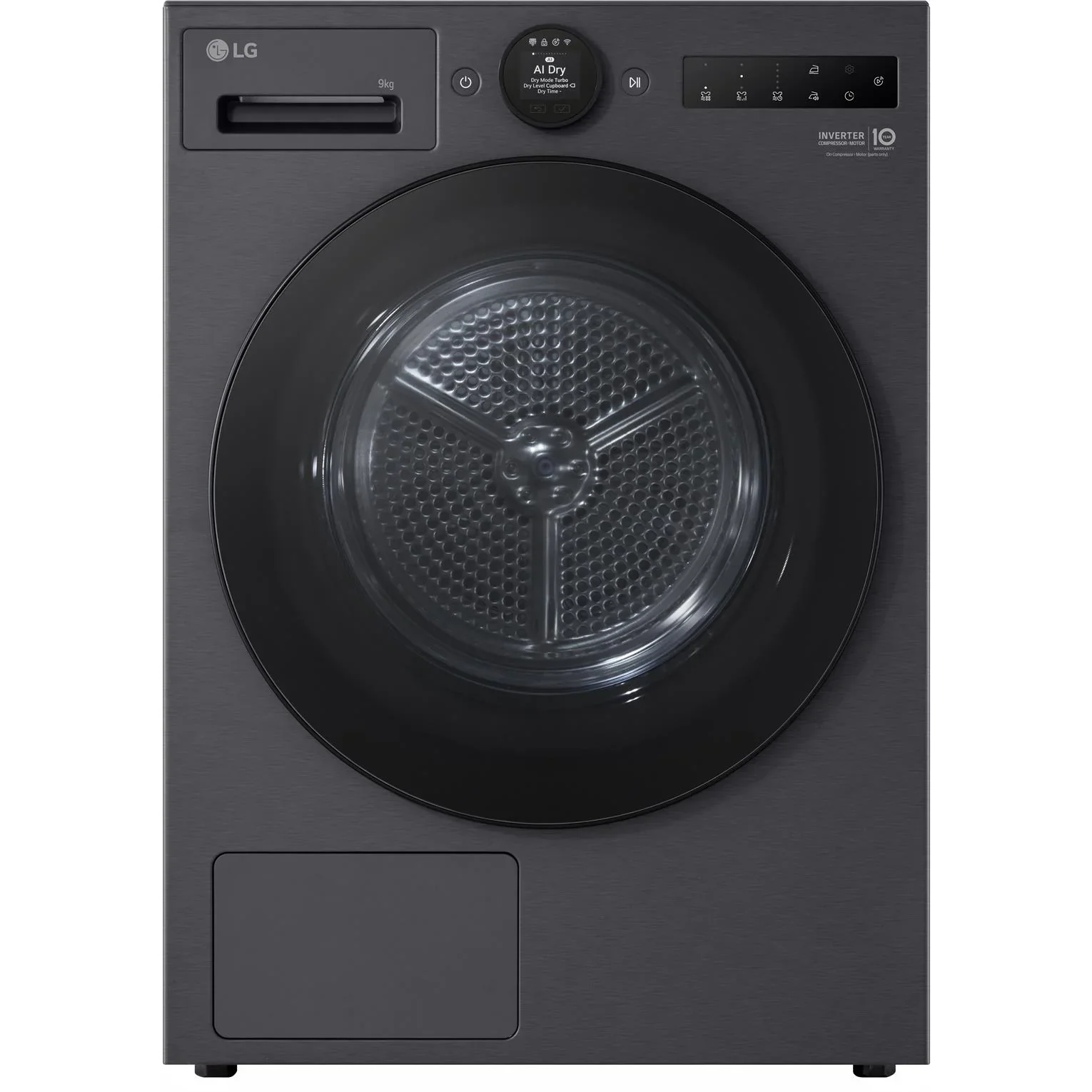 LG DXH9-09MB Series 9 9kg Heat Pump Dryer