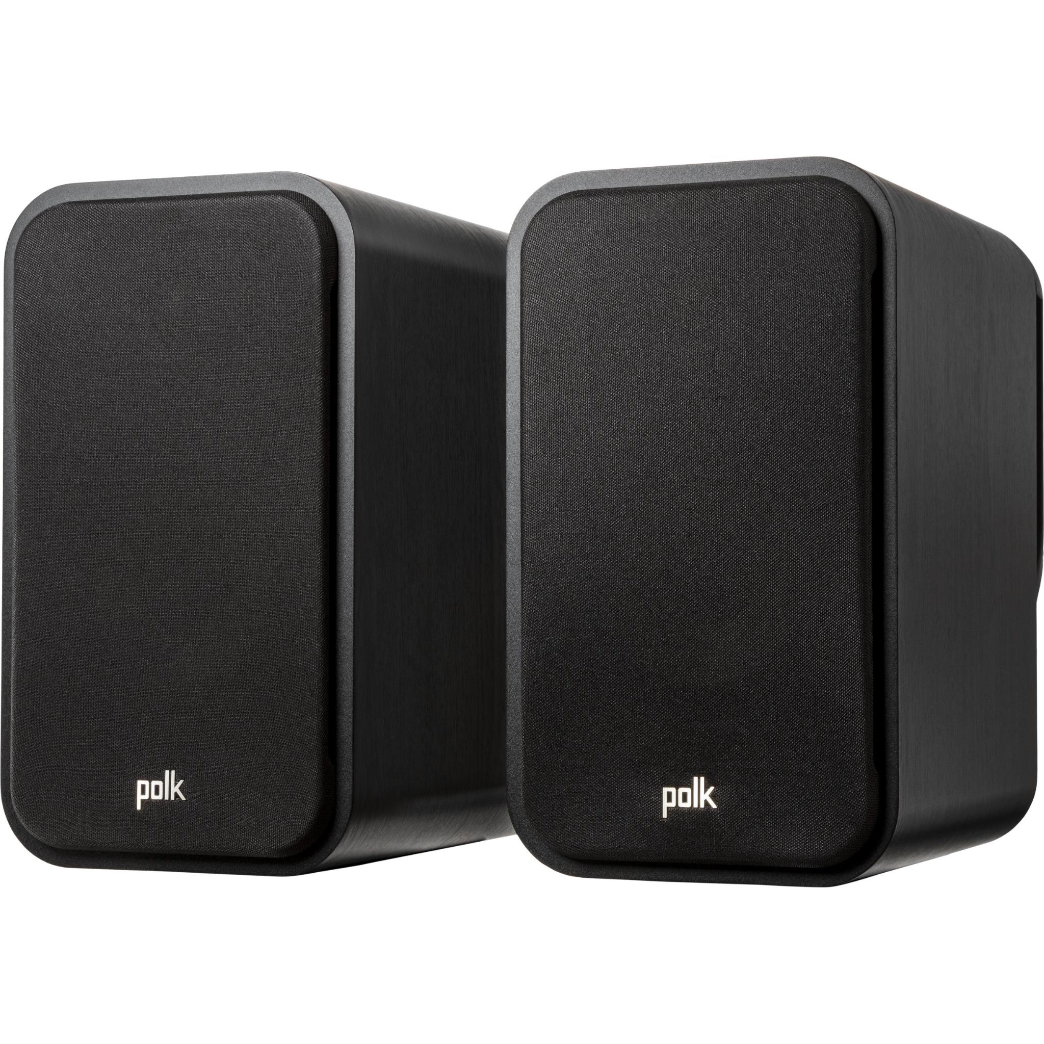 Polk Audio ES20 Bookshelf Speakers (Black)