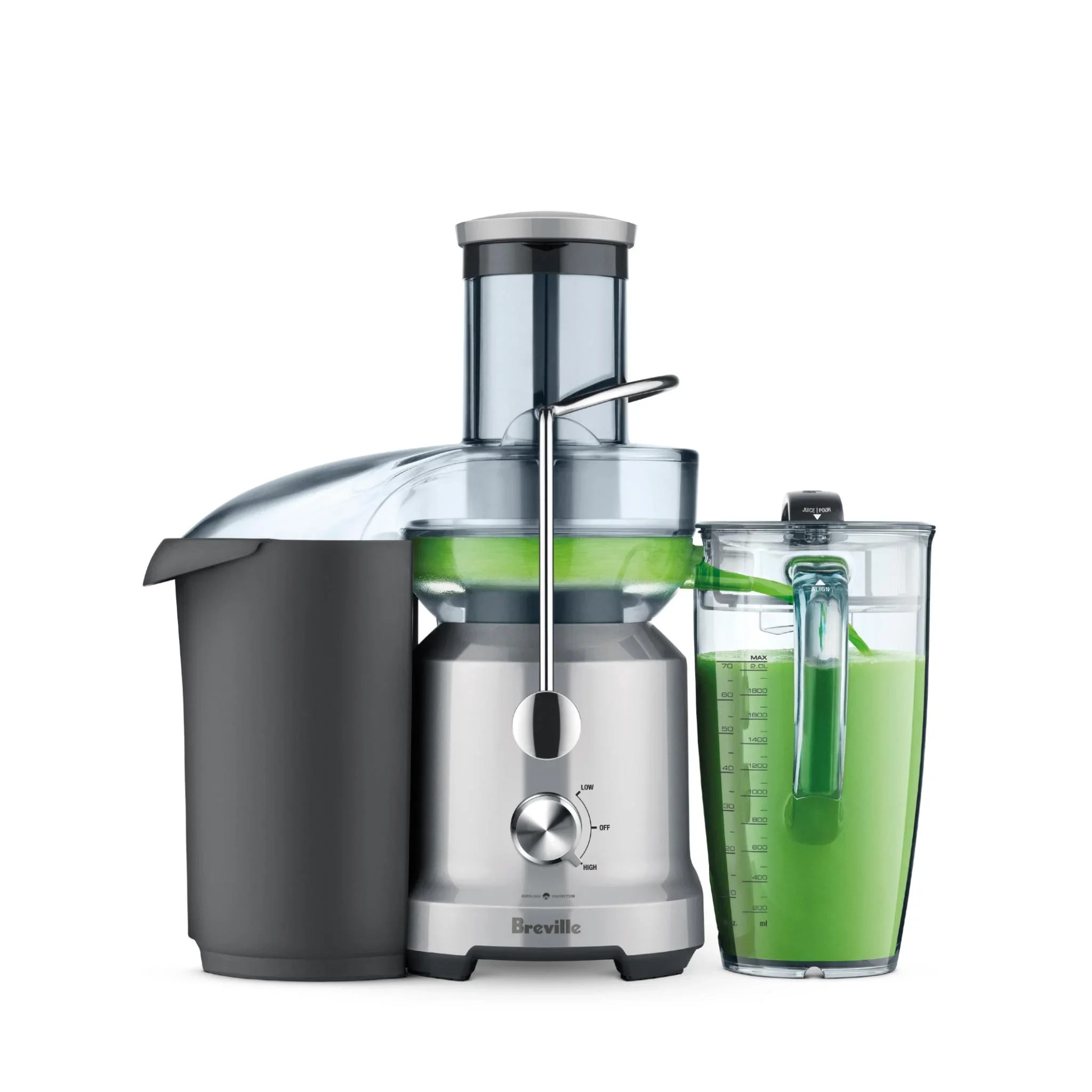 Breville the Juice Fountain Cold (Silver)