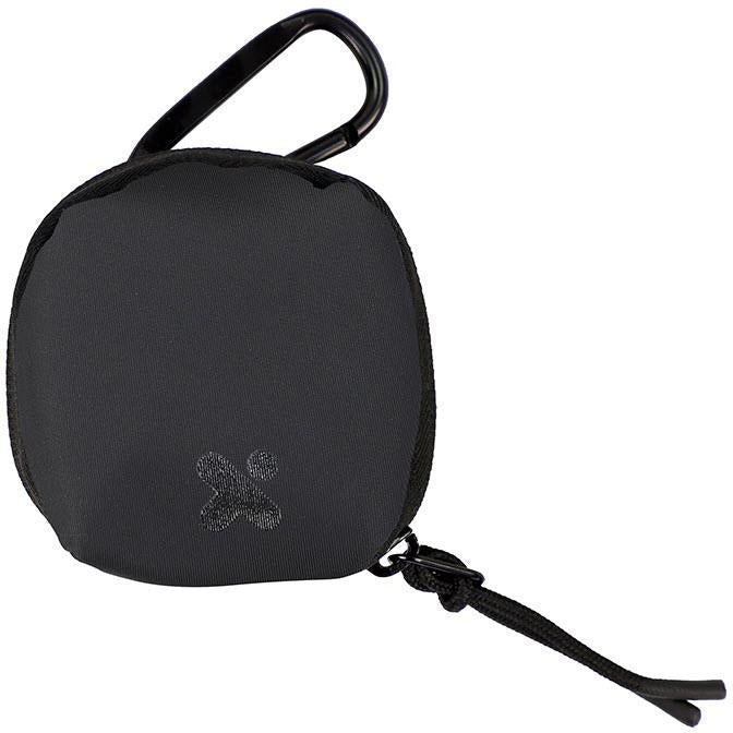 XCD Earbud and Accessory Soft Case with Clip (Black)
