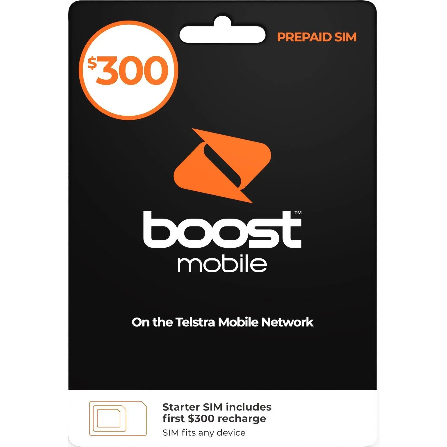 Boost $300 Prepaid SIM Kit