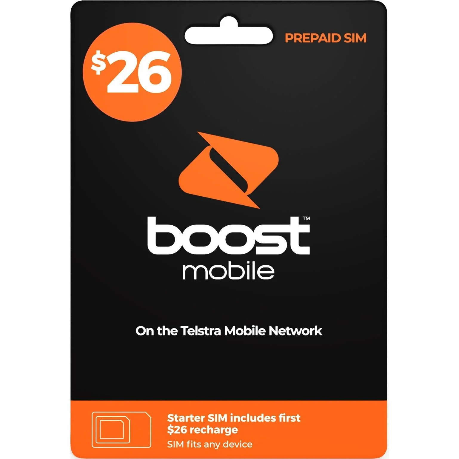 Boost $26 Prepaid SIM Kit