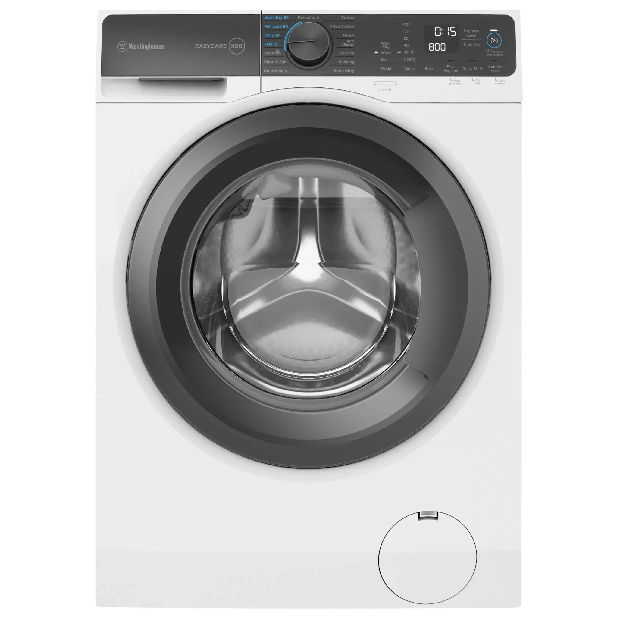 Westinghouse WWW9024M5WAS EasyCare 500 Series 9kg/5kg Washer Dryer Combo