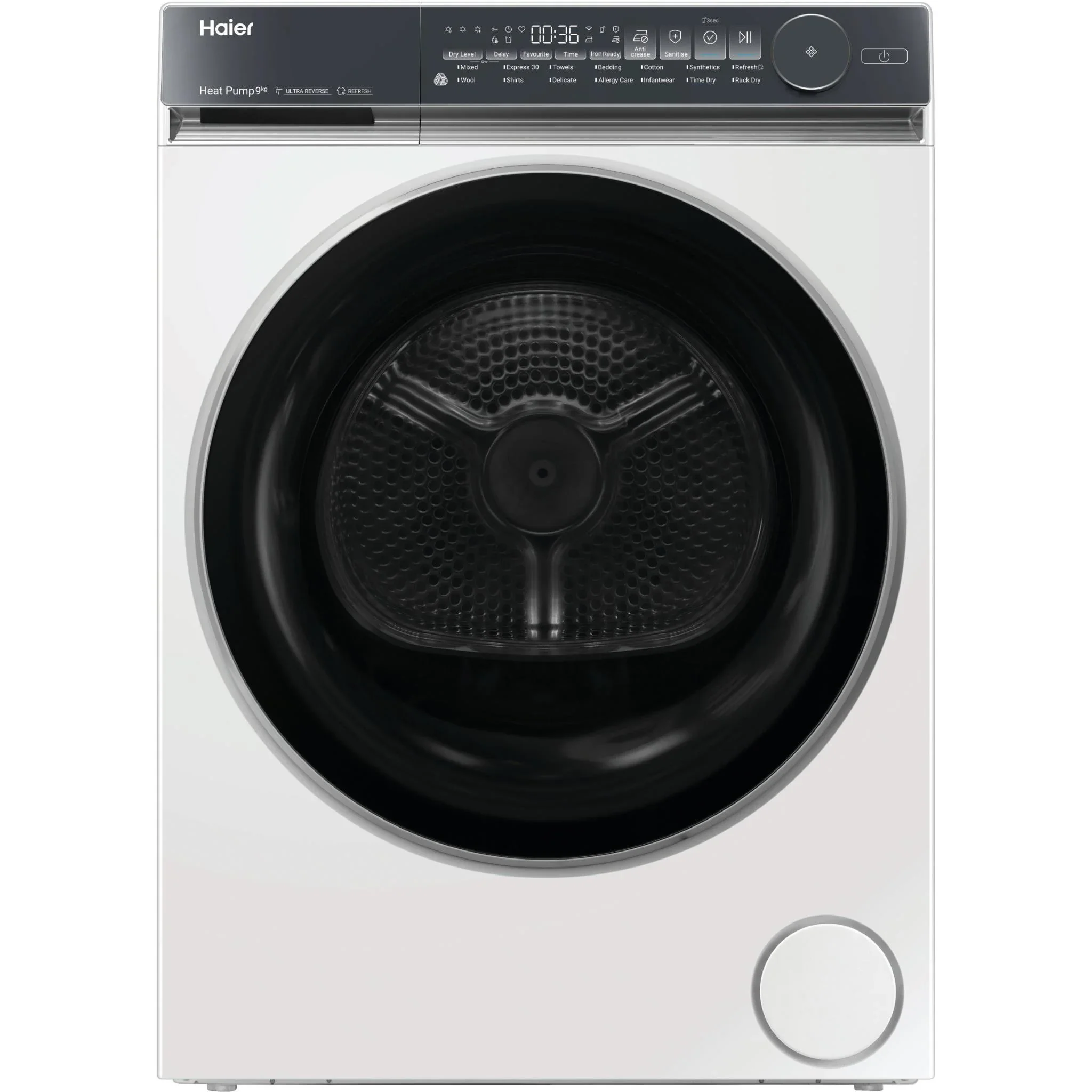 Haier HDHP90NW1 9kg 500 Series Heat Pump Dryer (White)