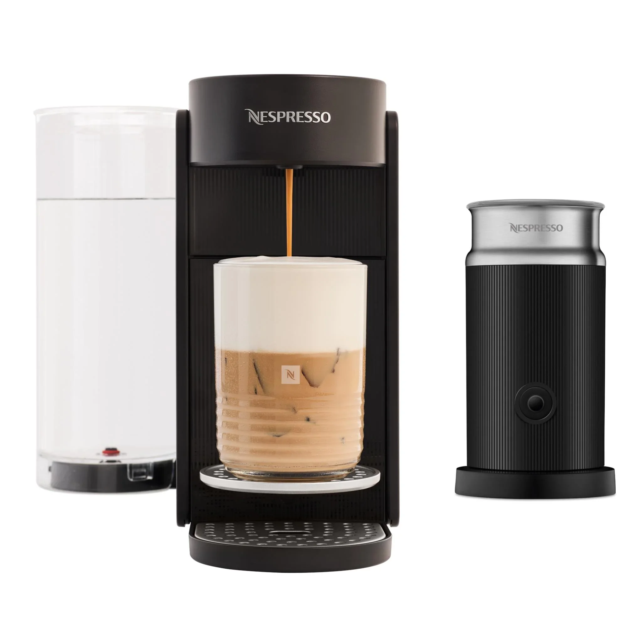 Breville Nespresso Vertuo Up Capsule Coffee Machine Bundle (Black)