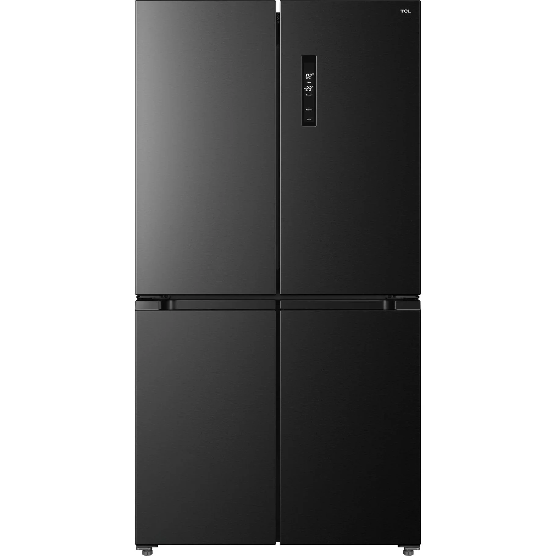 TCL TRF590QB 596L French Door Fridge (Matte Black)