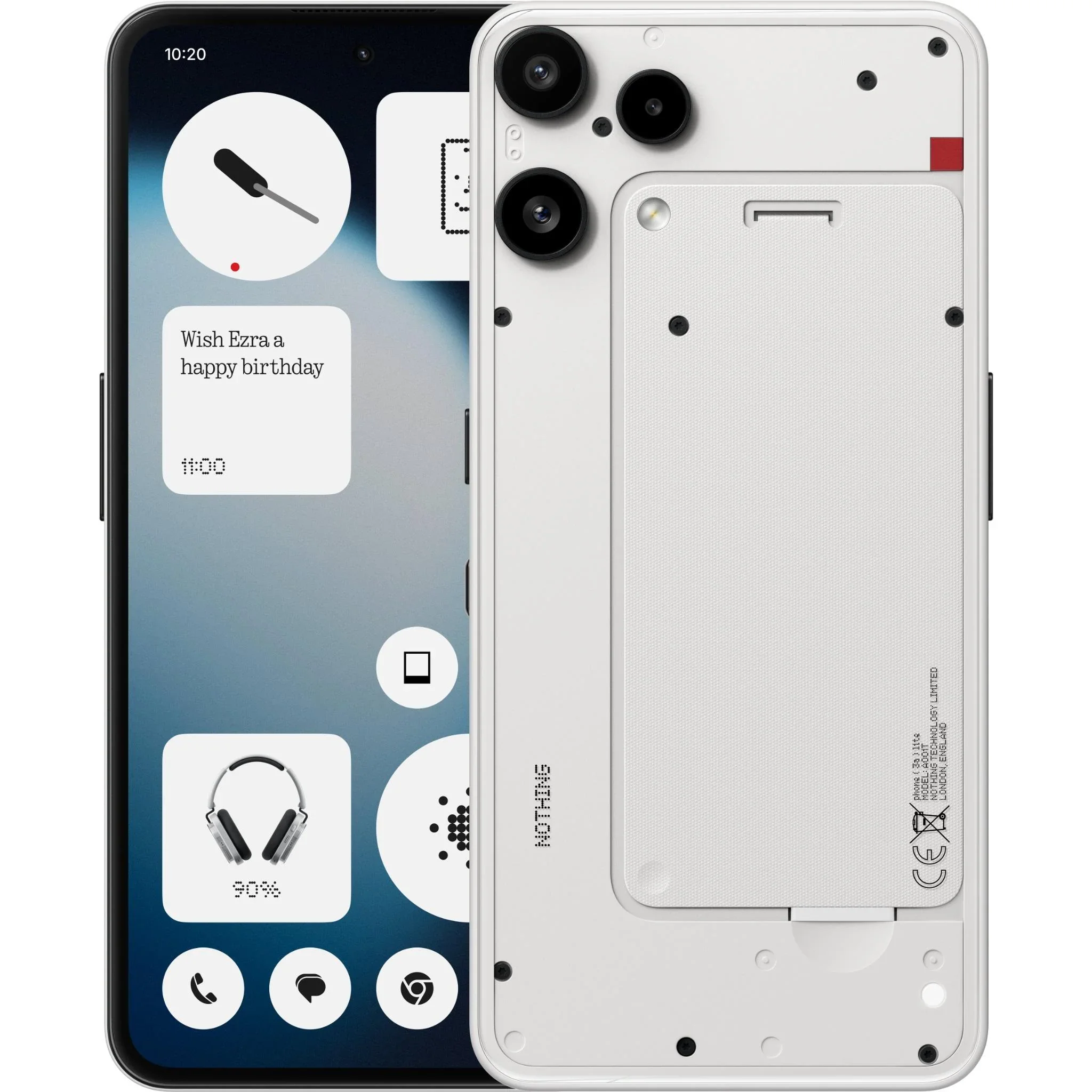 NOTHING Phone (3a) Lite 5G 128GB (White)