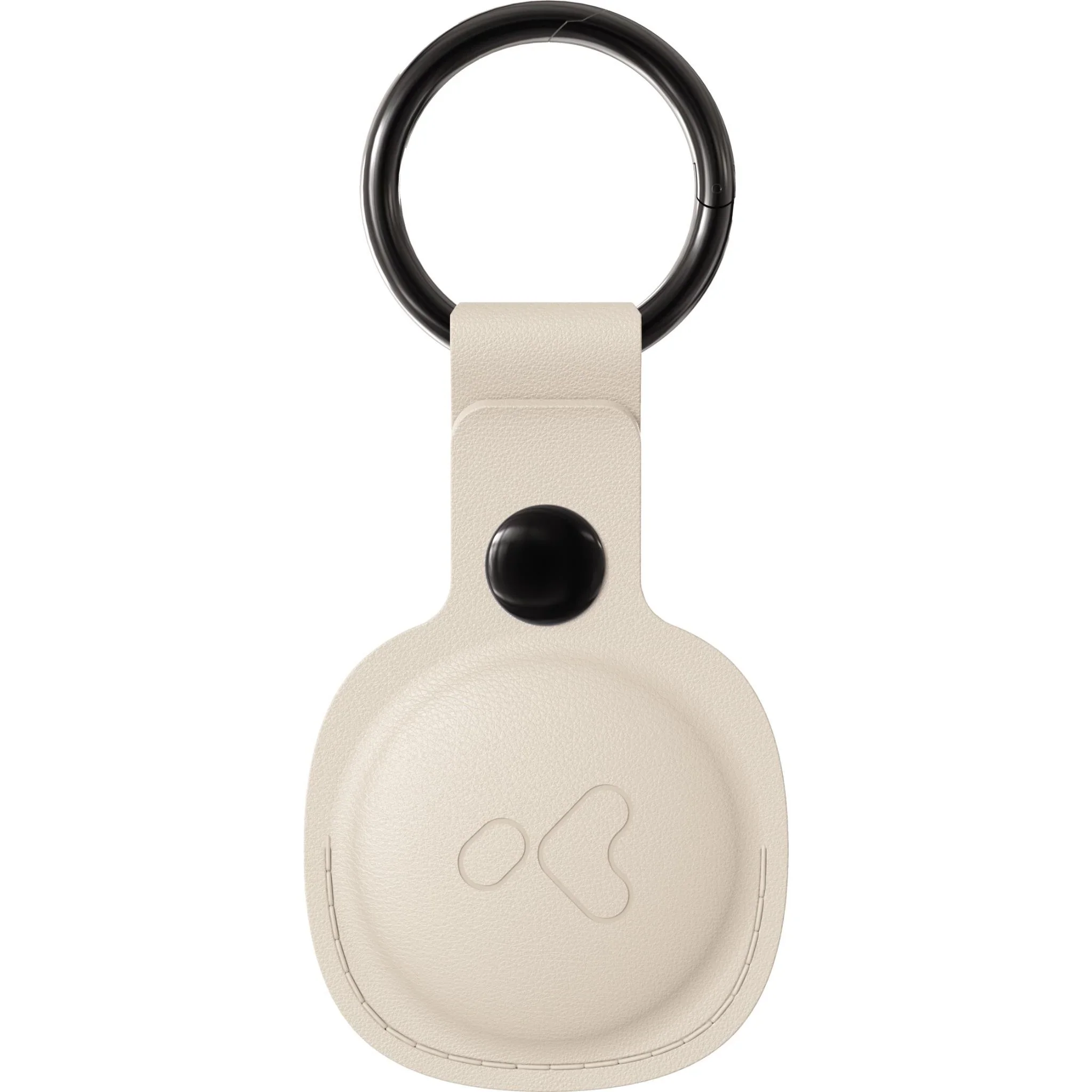 Klip Luxe AirTag Holder (Sandstone)