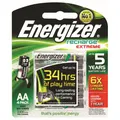 Energizer Rechargeable AA Battery 2300 mAh (4-pack)