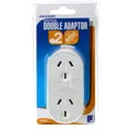 Jackson Vertical Double Adaptor w/ 2 x Power Socket Outlets Surge Protection