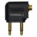 Terminal 2 3.5mm to 2x3.5mm Travel Adaptor