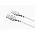 Cygnett Armoured 3AMP/60W 2.0 USB-C to USB-A Cable 1m (White)