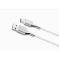 Cygnett Armoured 3AMP/60W 2.0 USB-C to USB-A Cable 2m (White)