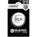 Calidad High Yield Alternative Ink Cartridge for HP 564XL (4-Pack/BCMY)
