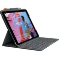 Logitech Slim Folio Keyboard Case for iPad 10.2" [7th/8th/9th Gen] (Graphite)