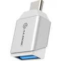 ALOGIC Ultra Mini USB-C to USB-A Adapter (Silver)