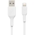 Belkin BoostUp Charge Lightning to USB-A 2m Cable (White)