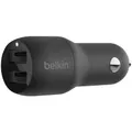 Belkin Boost Charge Dual USB-A 24W Car Charger (Black)