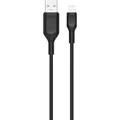Cygnett Charge & Connect Lightning to USB-A Cable 1.2m (Black)