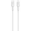 Cygnett Charge & Connect Lightning to USB-C Cable 2.2m (White)