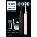 Philips Sonicare DiamondClean 9000 Electric Toothbrush Bundle Pack (Black/Pink)