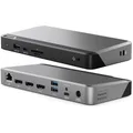 ALOGIC Universal Triple 4K Docking Station with 100W Power Delivery