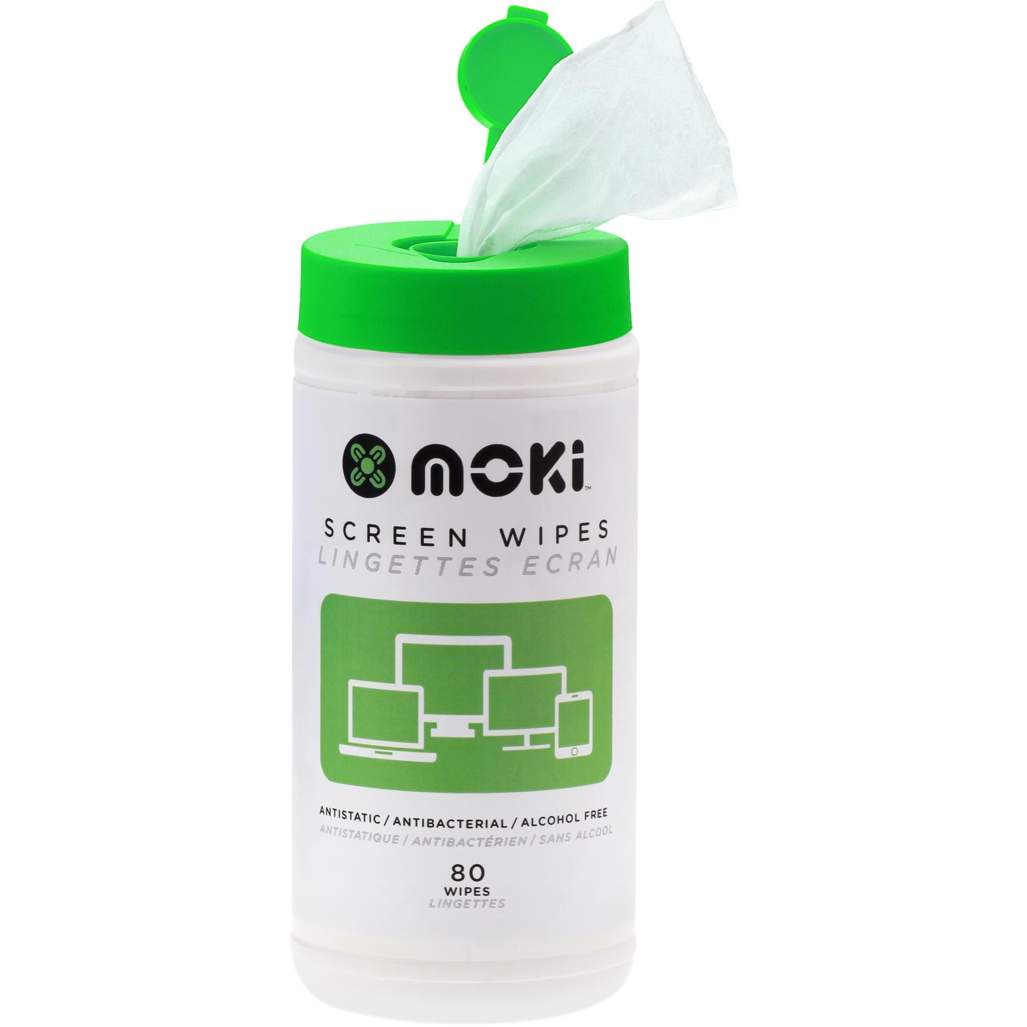 Moki Screen Wipes (80 Pack)